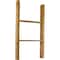 Ekena Millwork 19"W x 36"H x 3 1/2"D Vintage Farmhouse 2 Rung Ladder, Barnwood Decor Collection, Weathered Brown DECR019X036X04LDRBR - alternate 1